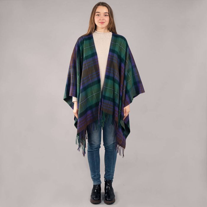 Serape in Isle of Skye Tartan | Scottish Creations