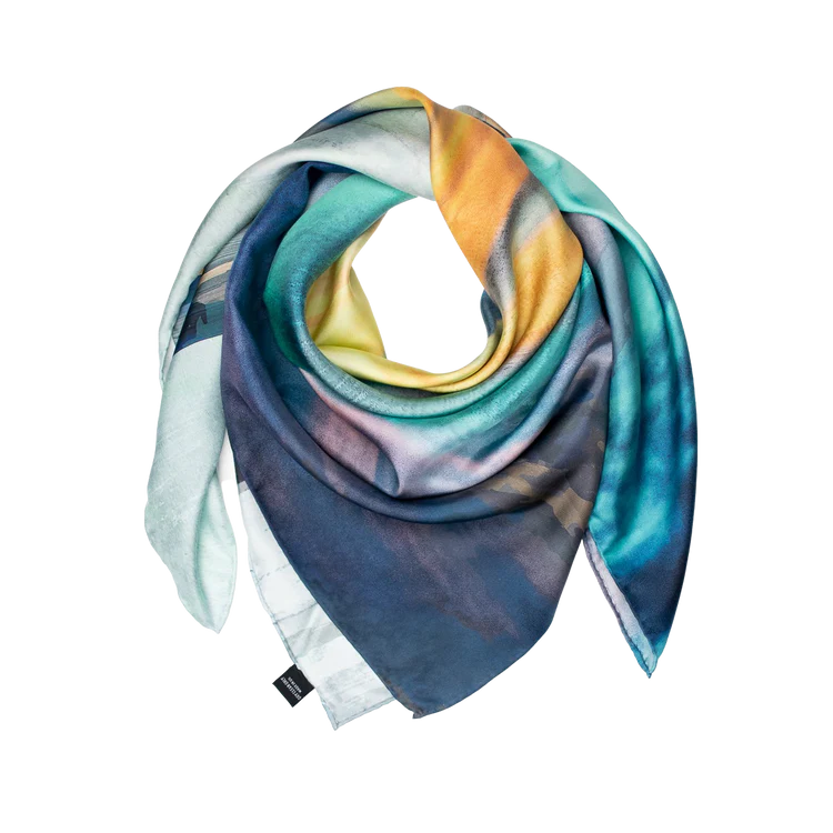 Silk scarf - The Western Isles | Cath Waters | Scottish Creations