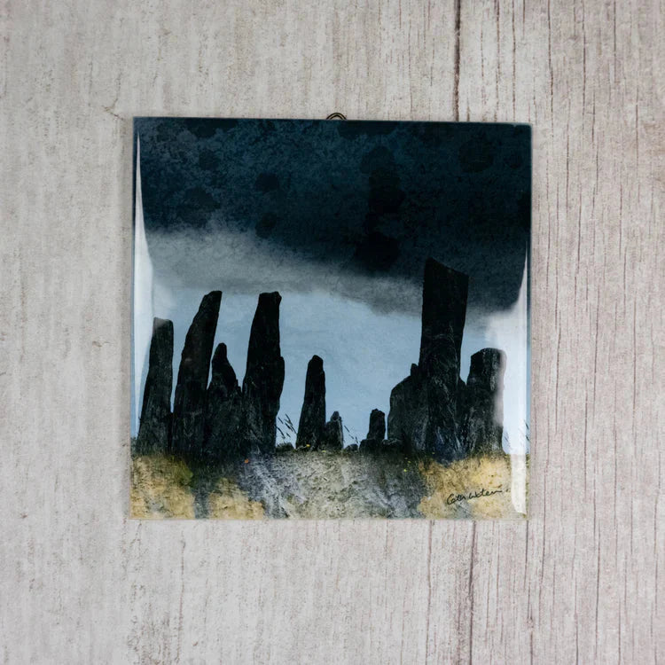 The Calanais Ceramic Tile | Scottish Creations