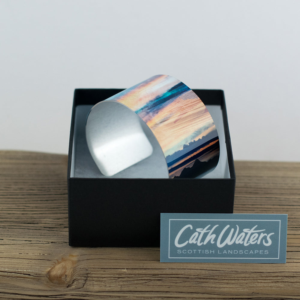 The Western Isles from Totternish Cuff Bangle | Cath Waters | Scottish Creations