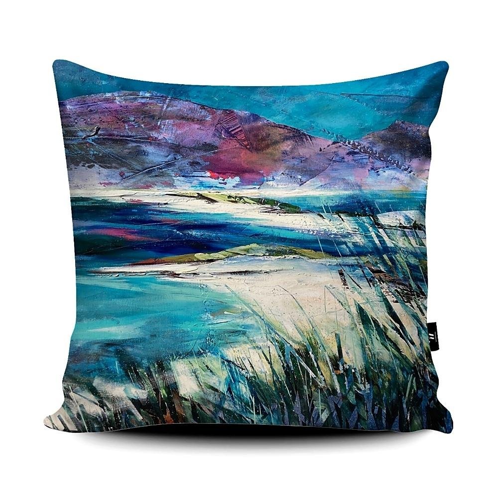 Three Beaches Isle of Harris Pillow | Scottish Creations