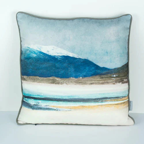 Winter Luskentyre, Isle of Harris Pillow | Scottish Creations