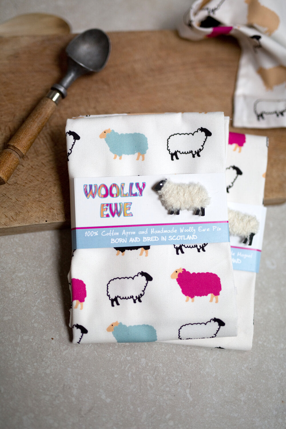 Woolly Ewe Apron | Hairy Coo | Scottish Creations
